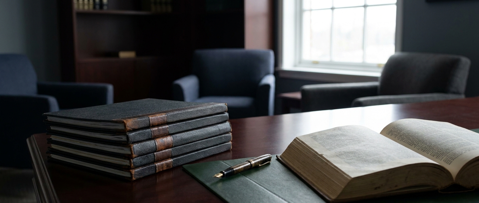 Criminal History Category Organized Case File Folders And A Legal Book On An Attorney'S Desk Representing Criminal History Categories