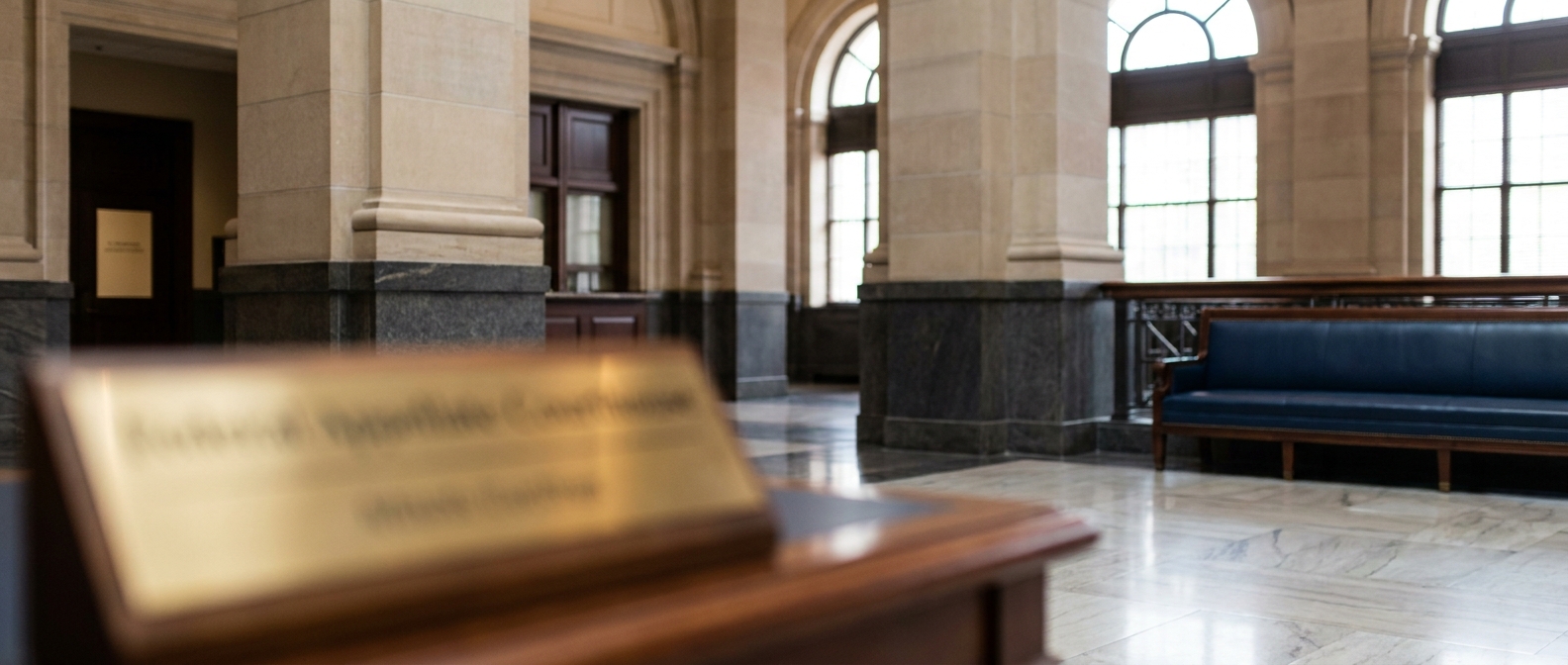 Federal Criminal Appeals A Federal Appellate Courthouse With Stone Columns Representing Federal Criminal Appeals