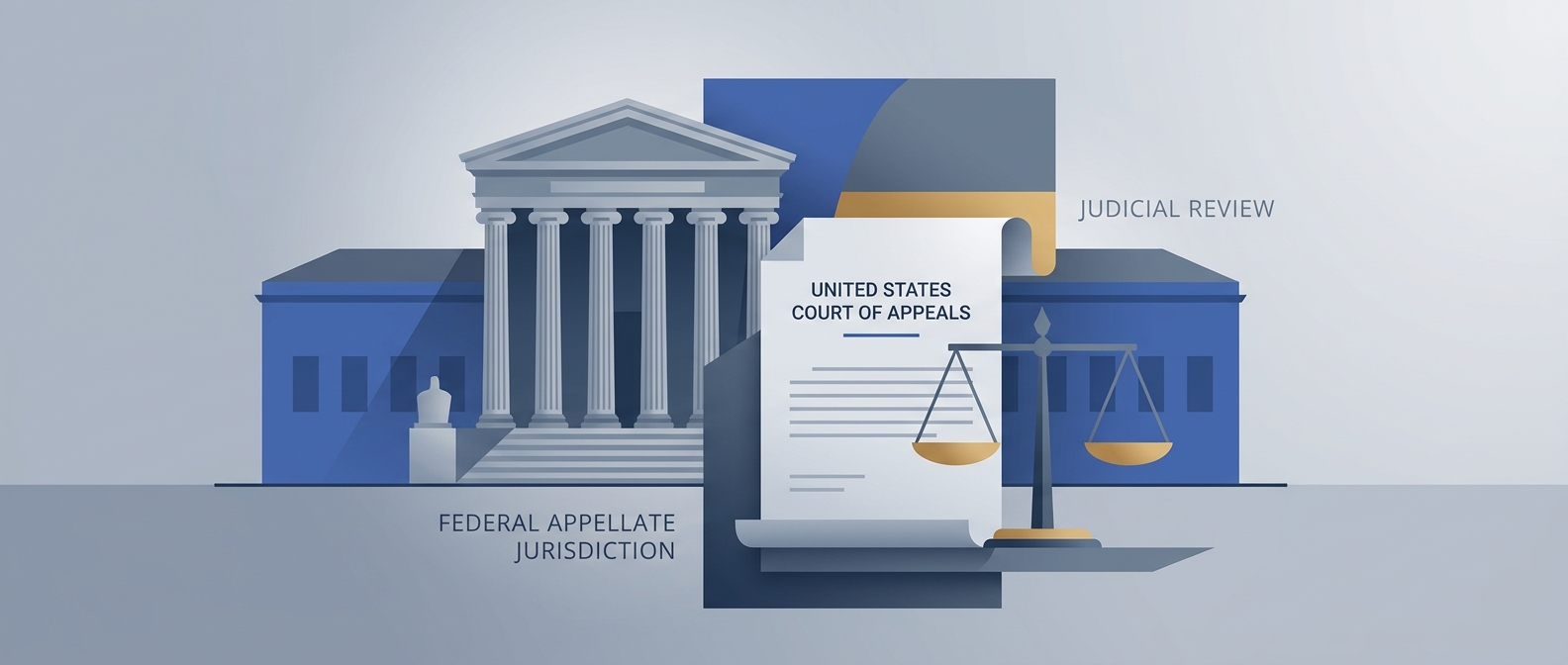 Seventh Circuit Appeals Lawyer Conceptual Illustration Of Federal Criminal Appeals In The Seventh Circuit Court Of Appeals