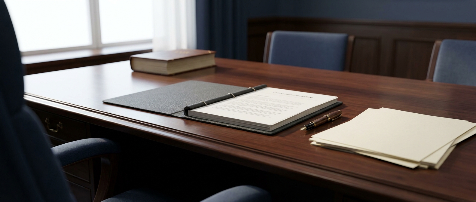 Sentencing Mitigation A Sentencing Memorandum And Supporting Letters On An Attorney&Amp;Apos;S Desk Representing Sentencing Mitigation